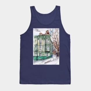 Odessa. Green house. Ukraine. Tank Top